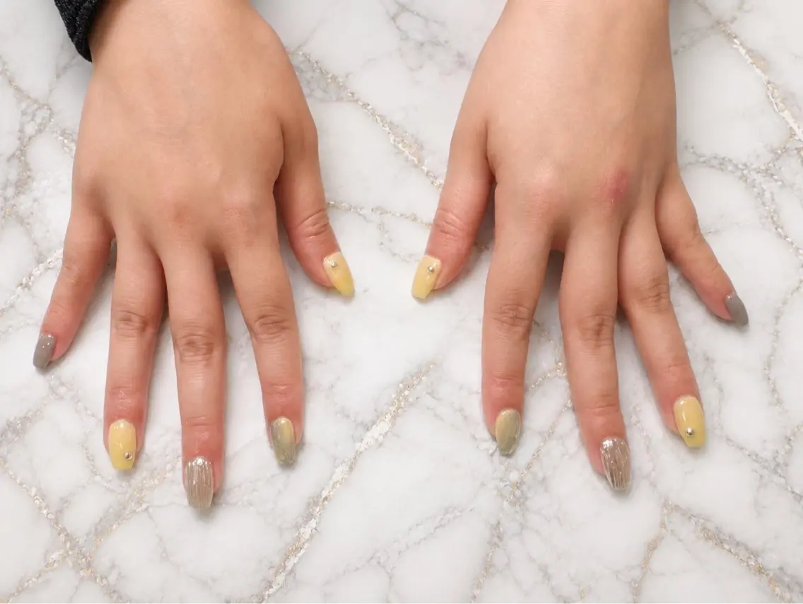 ネイル ハンドネイル Leo nail梅田 nanohaのネイルデザイン
