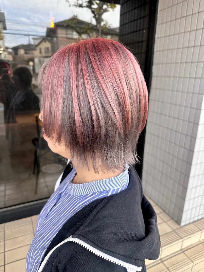 ショート タカツド ユウキのヘアスタイル