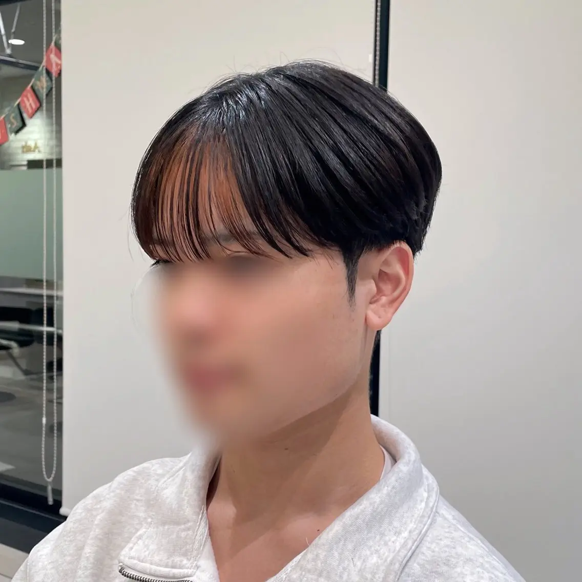 ショート ヘアアレンジ メンズ カット ヘアセット パク・ボミン小野リエ 韓国ハーフ🦊のその他イメージ