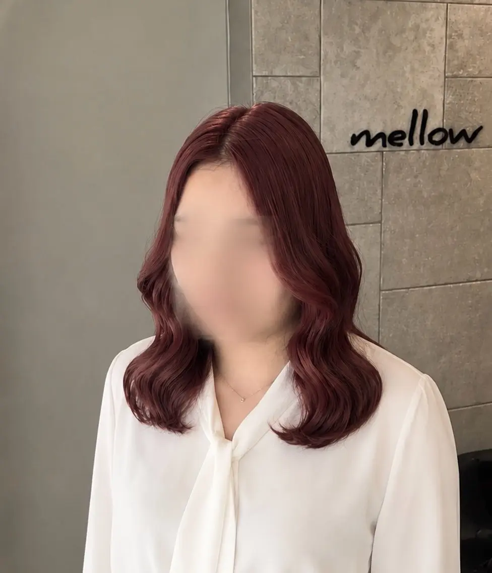 ミディアム カラー ヘアカラー トリートメント エクステ/ハイトーン カラー/HARUNAのヘアスタイル