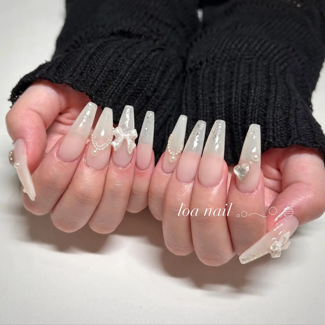 ネイル ワンホンネイル ハンドネイル loa nailのネイルデザイン