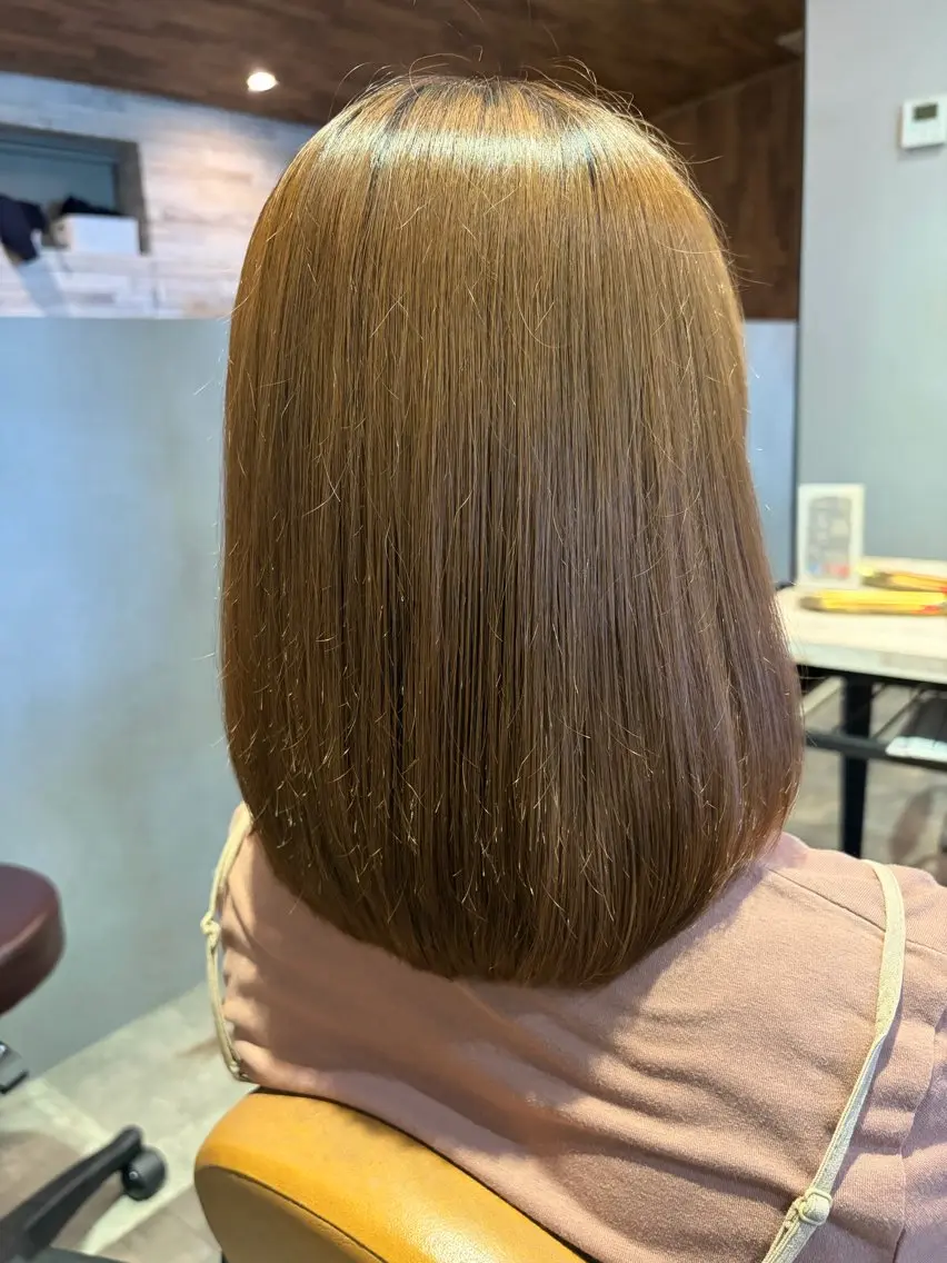 ミディアム カット カットモデル RURUのヘアスタイル