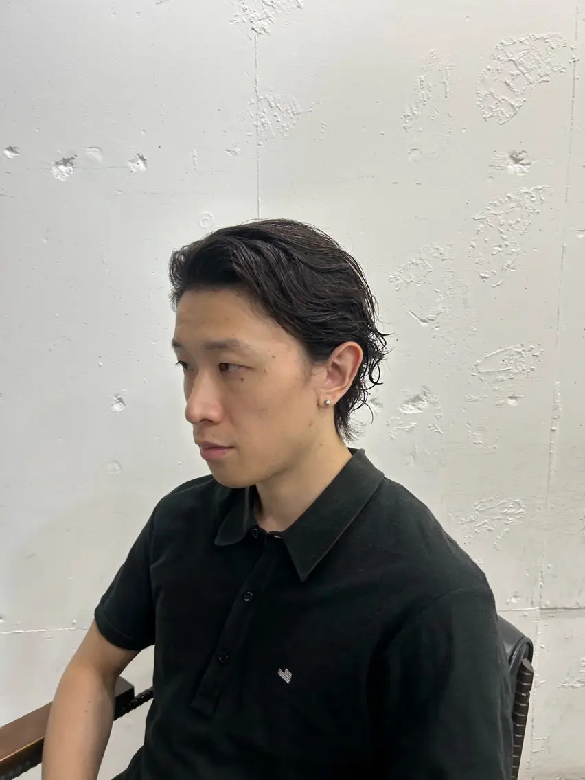ショート メンズ 刈り上げ 大崎 慎也のヘアスタイル