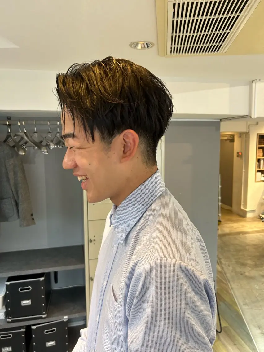 ショート メンズ カット 🤎指名No.1原宿 表参道coii日向花のヘアスタイル