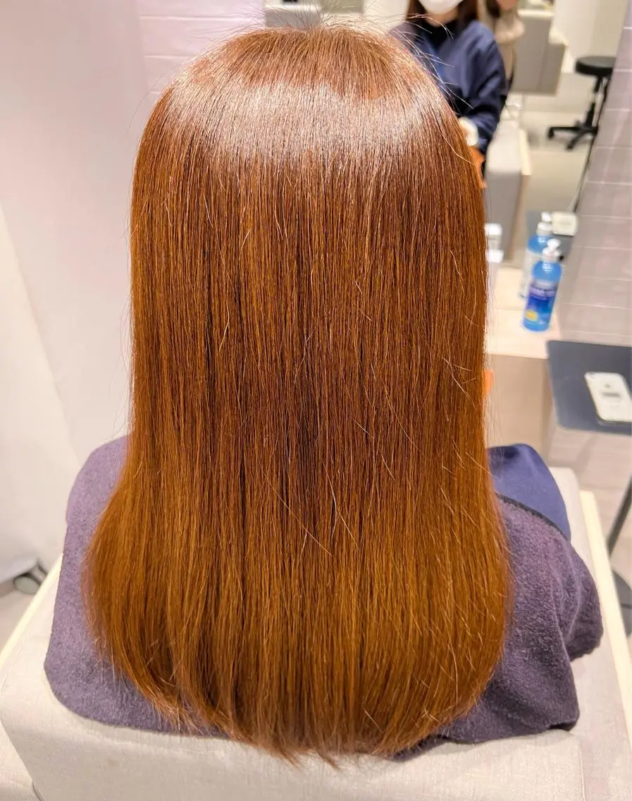限定🩷ブリーチ無しダブルカラー💕の写真