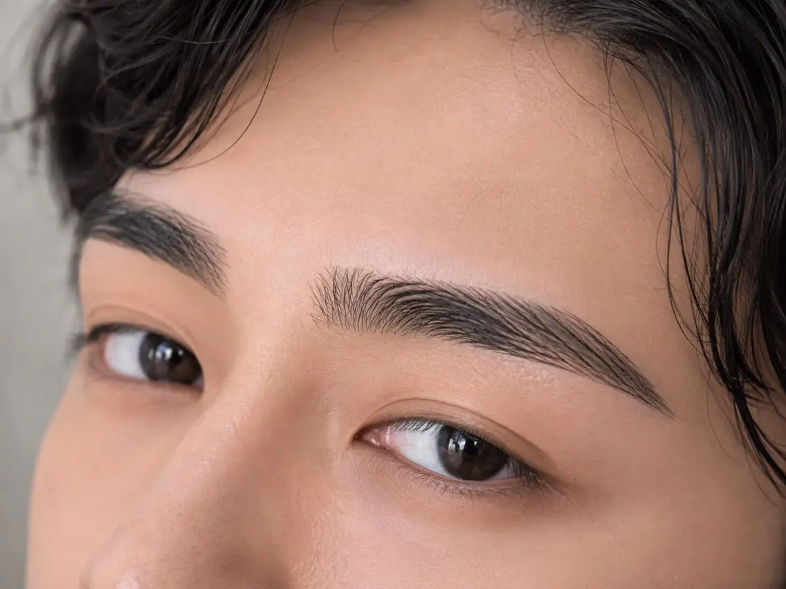 メンズおすすめ🤎眉ワックス脱毛の写真