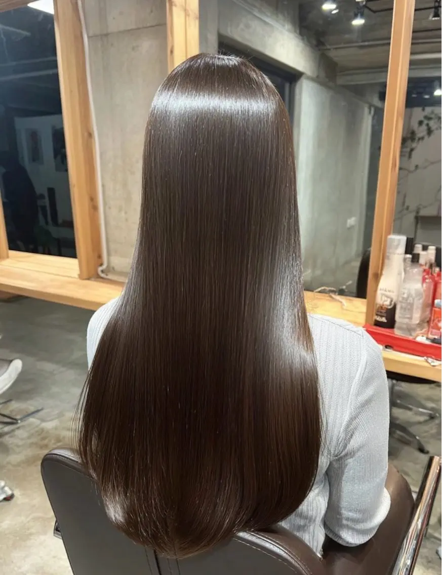 ロング 上地 ㅤ⠀虹奈のヘアスタイル