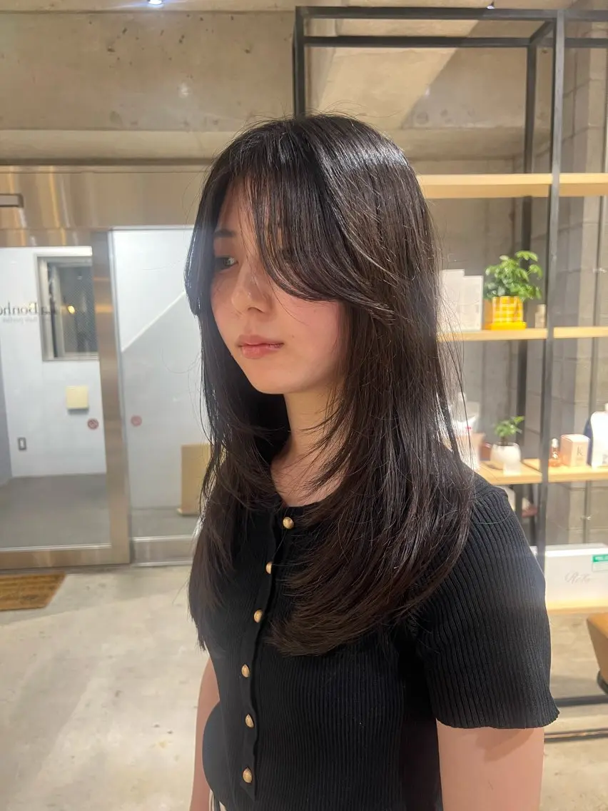 ロング Fuka⭐️ レイヤー 大宮のヘアスタイル