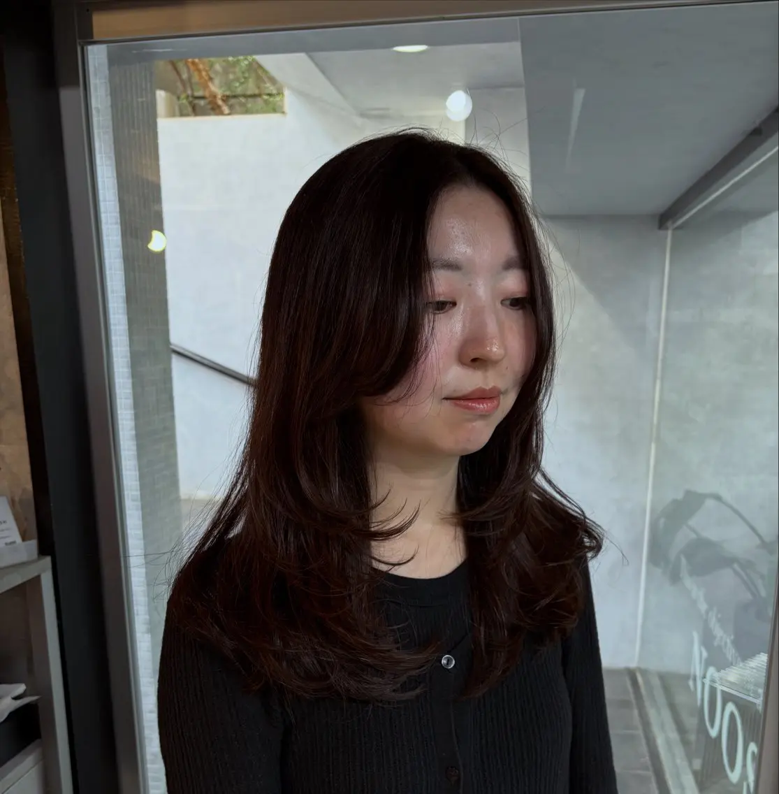 ロング 髪質改善ストレート/ 透明感カラー🥣🤍のヘアスタイル