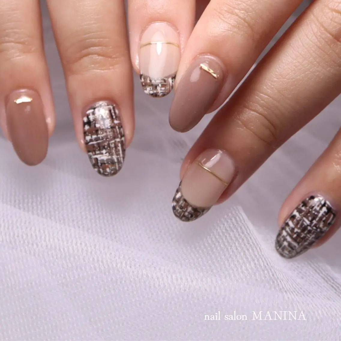 ネイル nailsalon Manina齋藤愛美のネイルデザイン