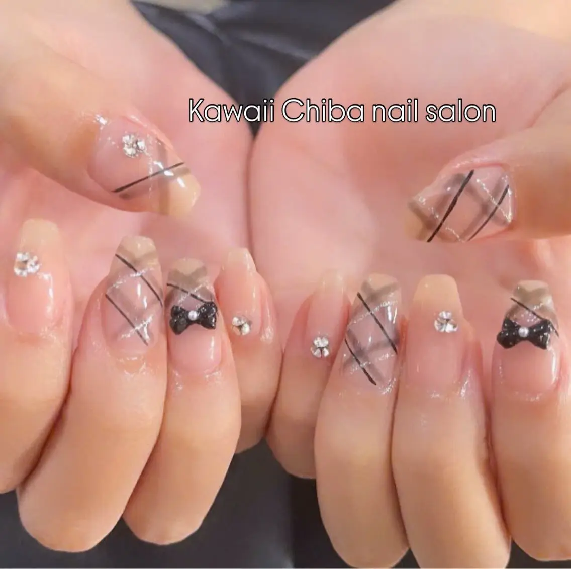 ネイル フレンチネイル ジェルネイル ガーリー 韓国ネイル オフィスネイル ハンドネイル ハンドケア Kawaii Chiba nailのネイルデザイン