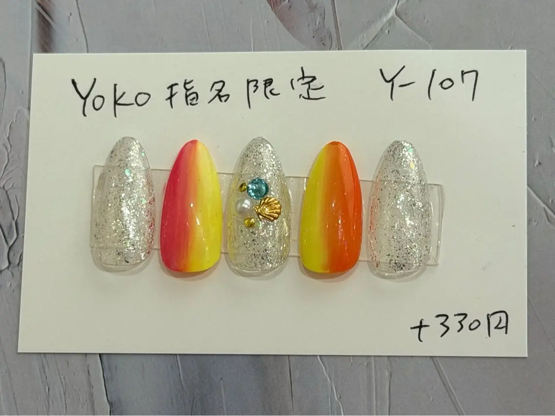 ネイル はあとねいる西新店 yokoのネイルデザイン