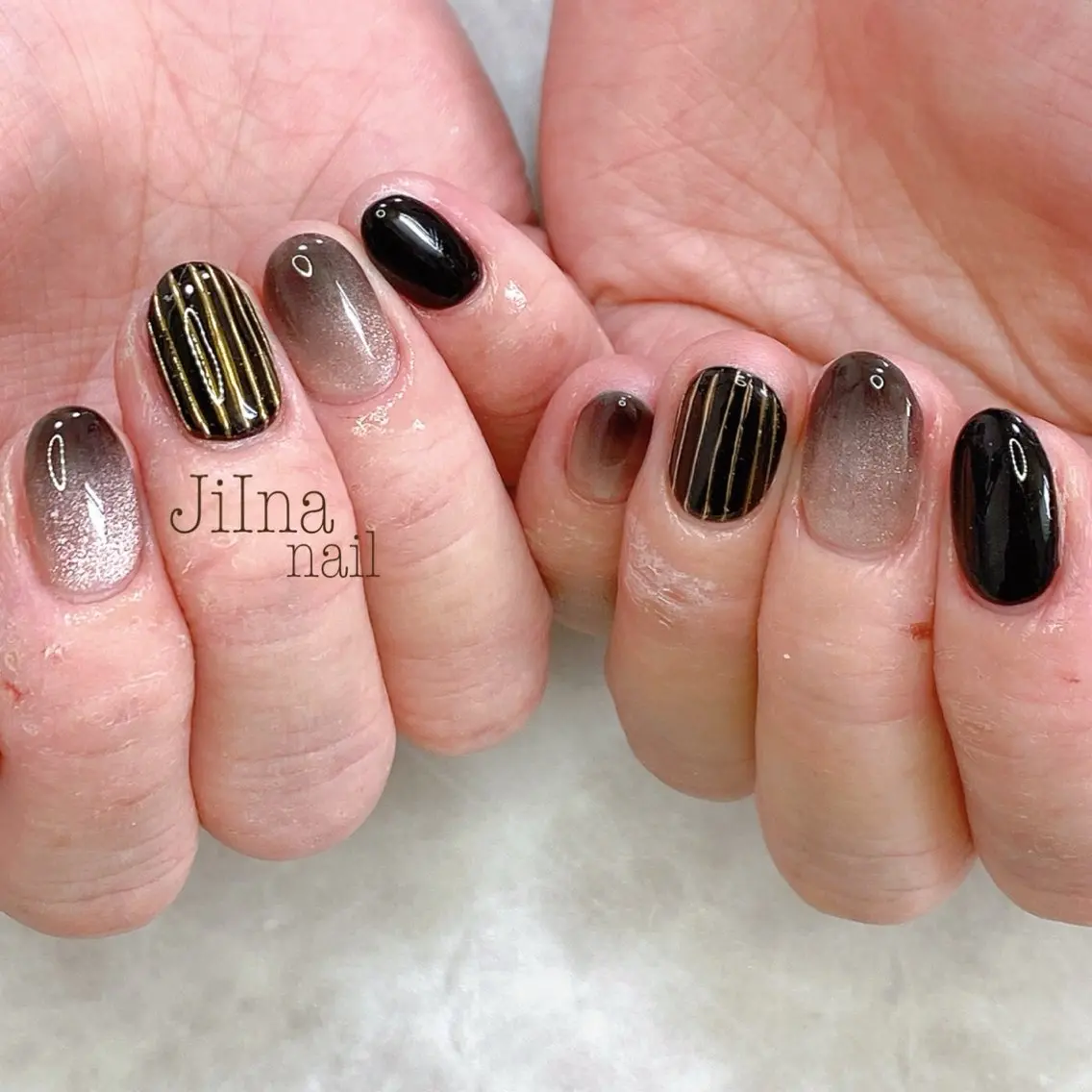 ネイル 持ち込み JiIna nailのネイルデザイン