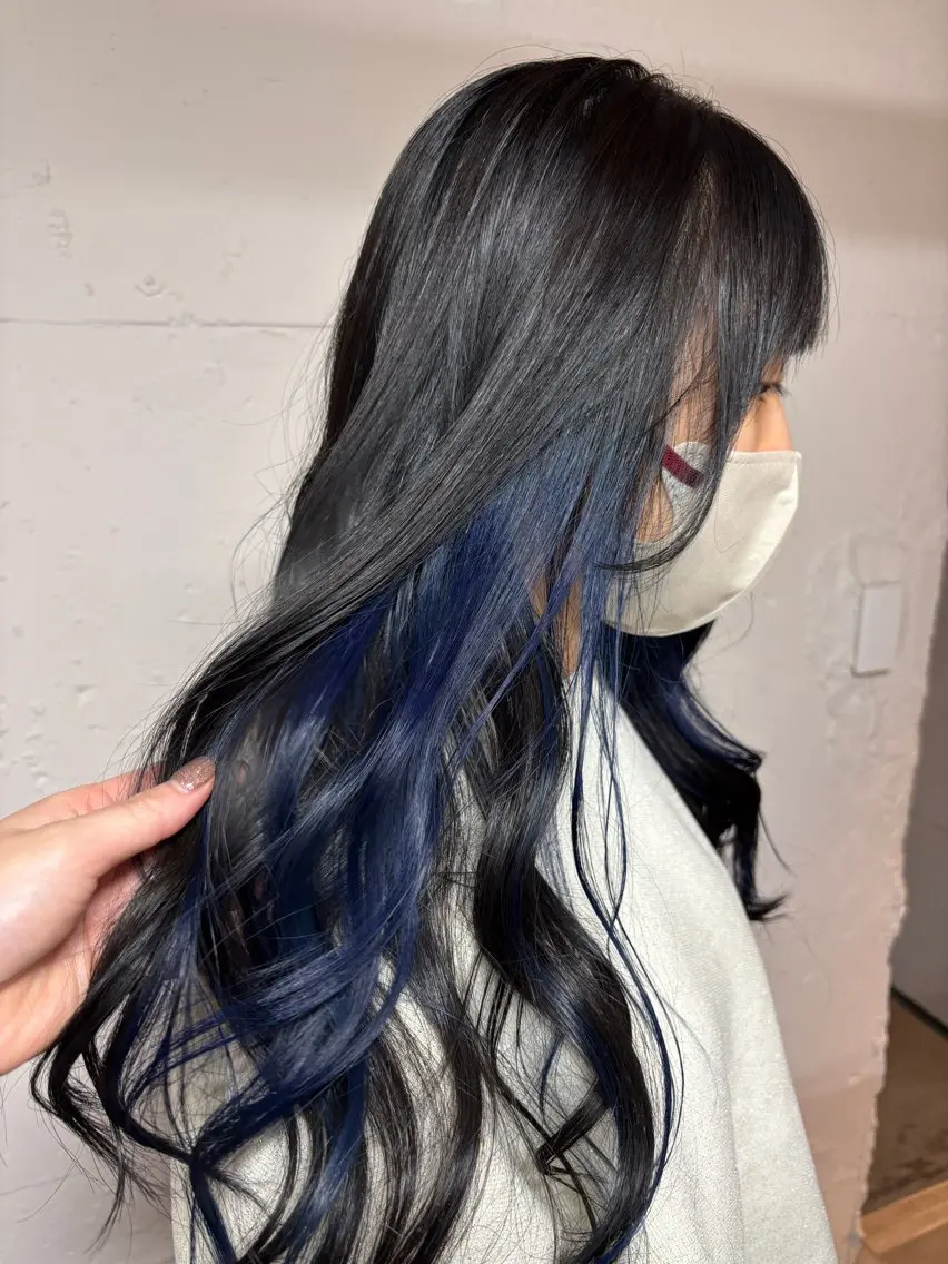 ロング カラー 🩵似合わせカット SEIRA🩵のヘアスタイル