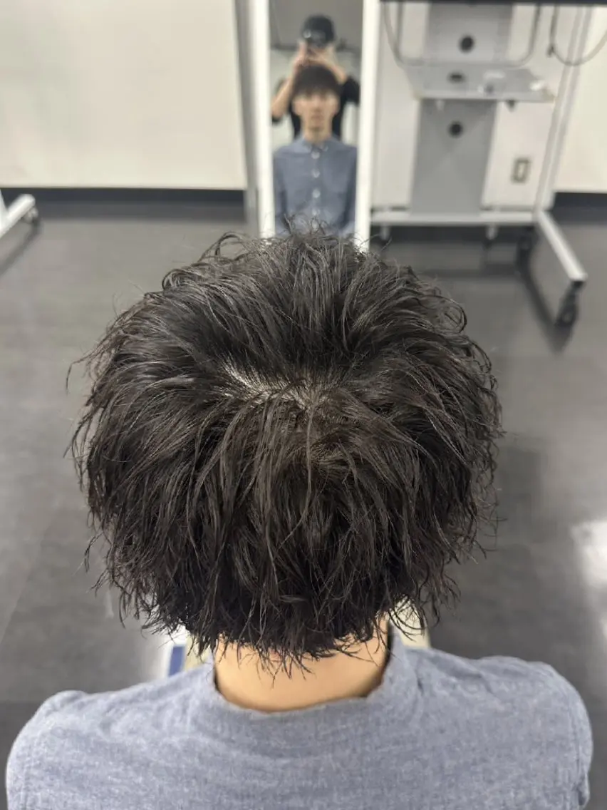 メンズ パーマ 日進梅森台 /羽田野紗可のヘアスタイル
