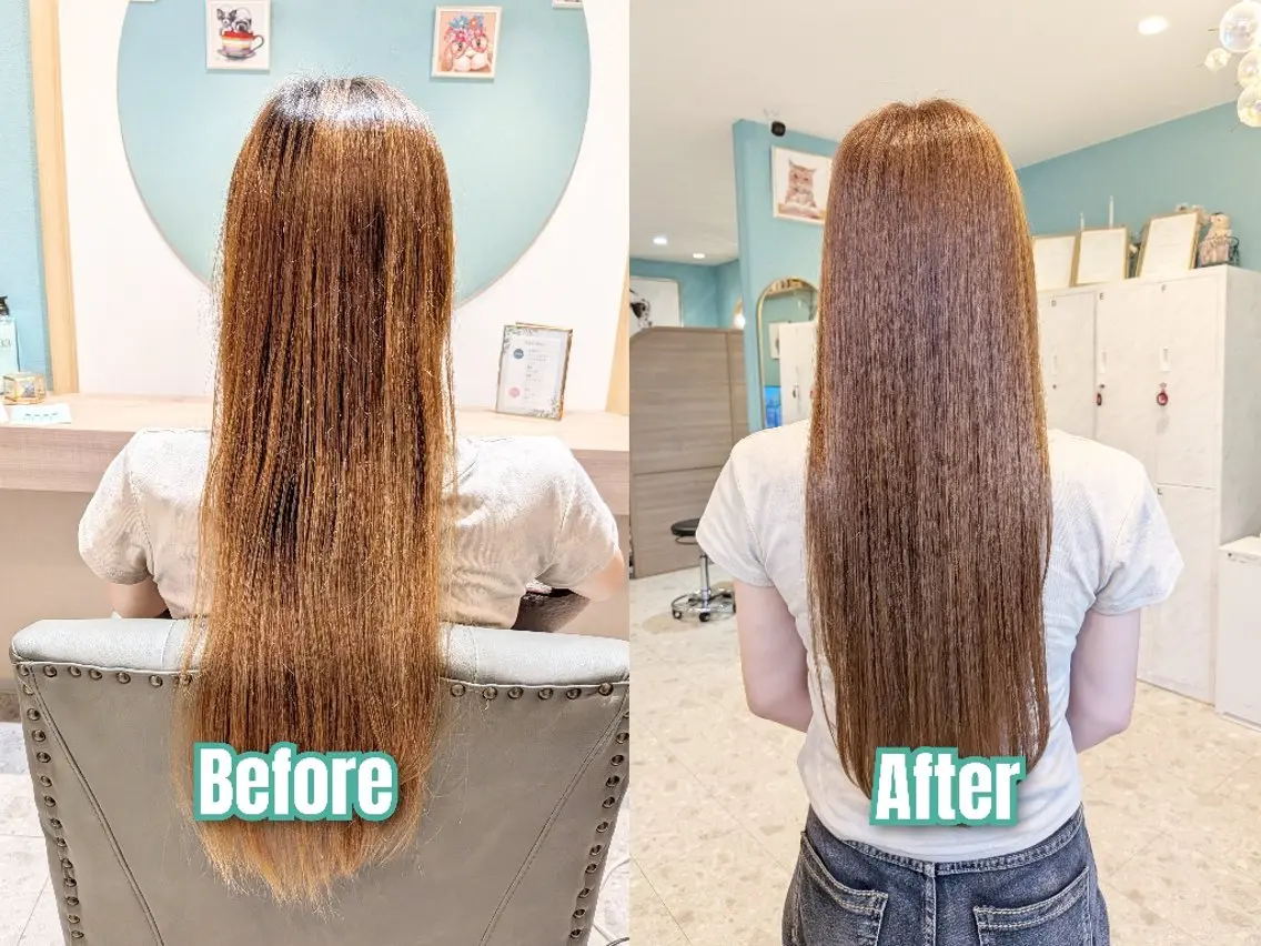 ロング カラー ベージュカラー ブリーチ ミルクティーベージュ ブリーチなしカラー ヘアカラー トリートメント モデル募集中🌴🌞 Rinka🌞🌴のヘアスタイル