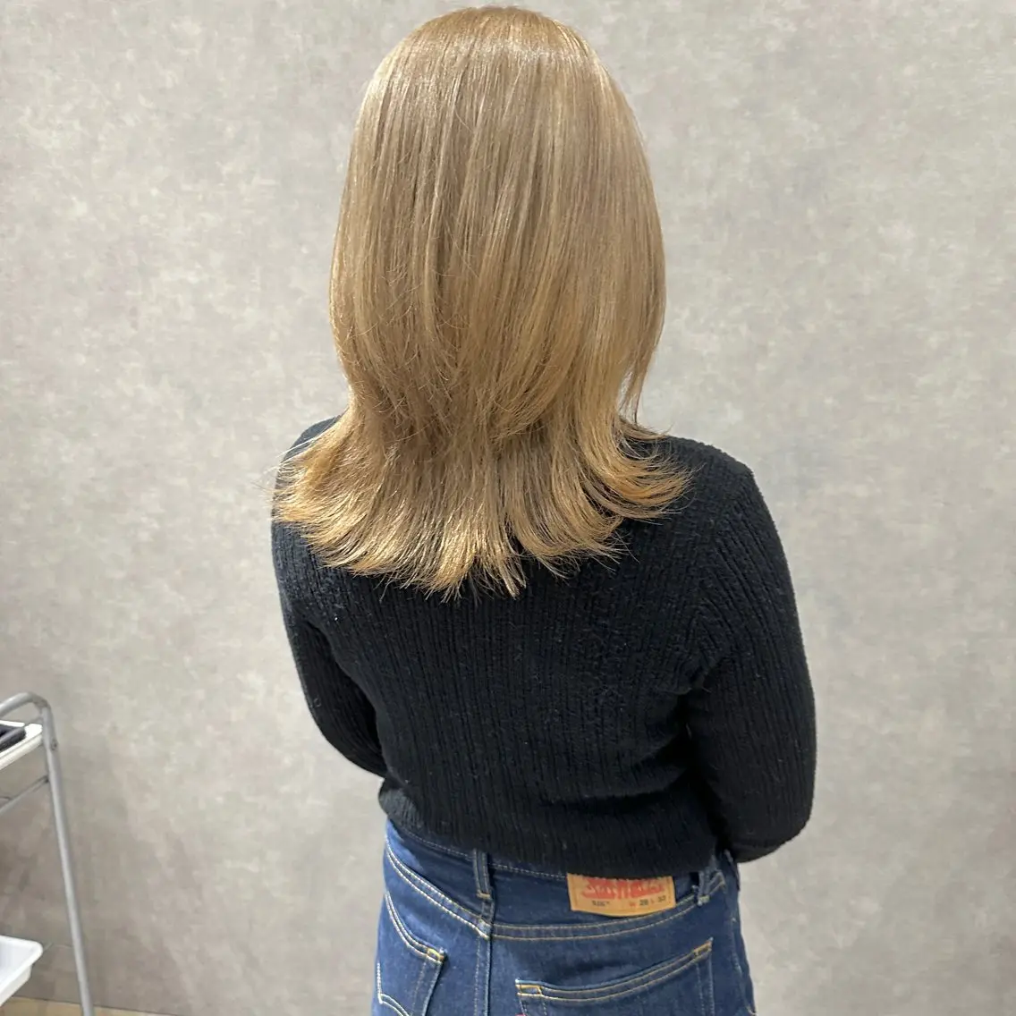 ミディアム カラー はちすか るかのヘアスタイル