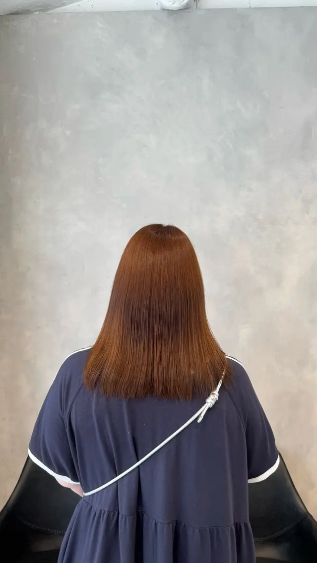 カラー ヘアカラー トリートメント 井野 彩加のヘアスタイル