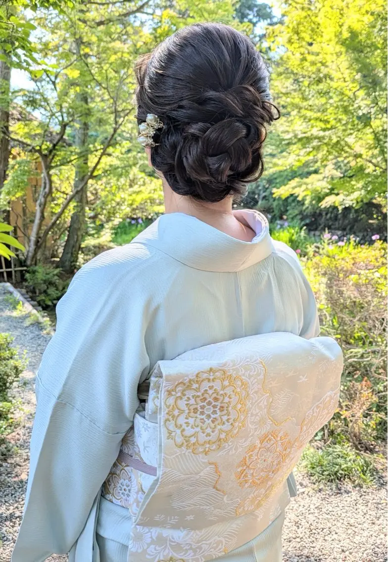 セミロング ヘアセット YUMEYAKATA 五条店のヘアスタイル