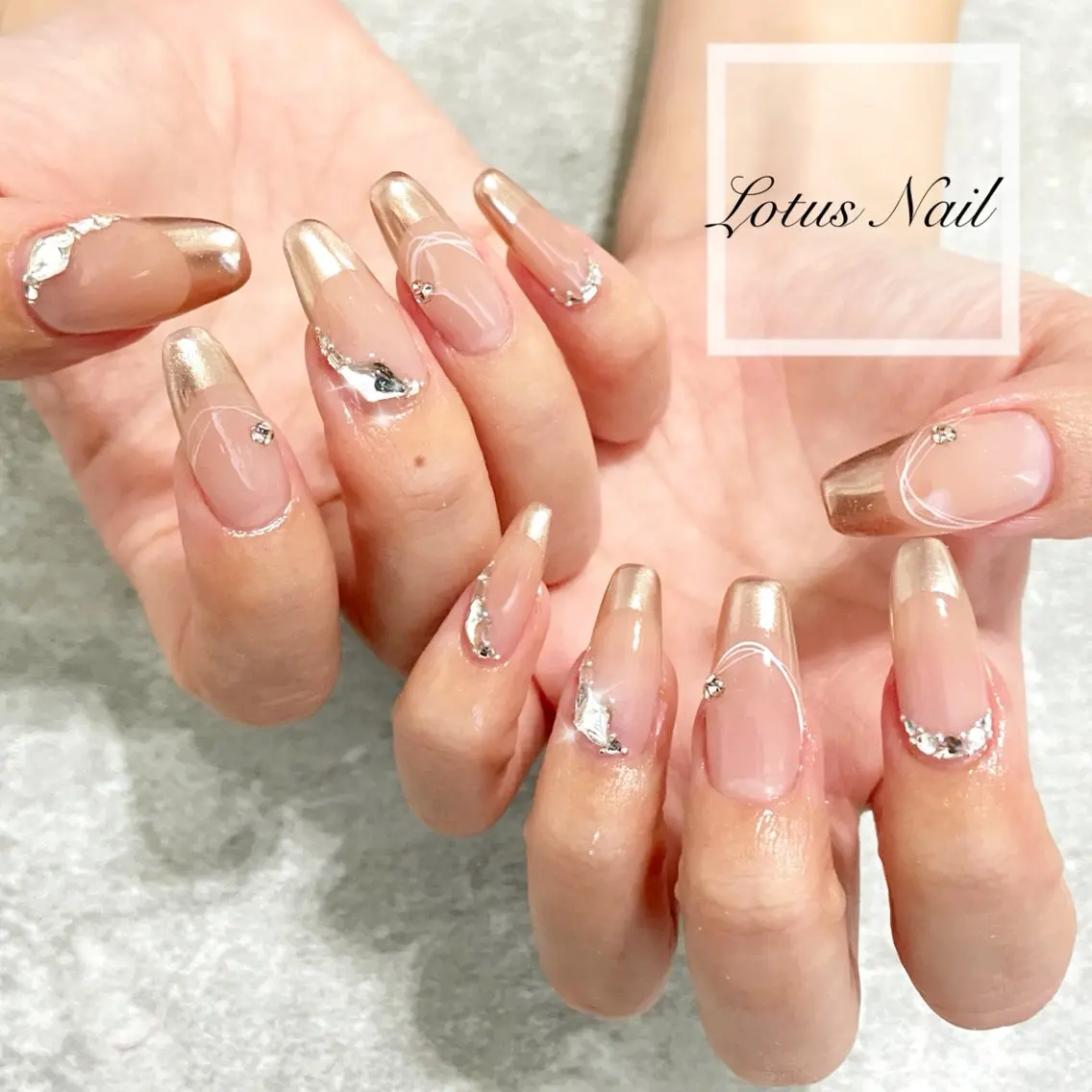ネイル ハンドネイル Lotus Nailのネイルデザイン