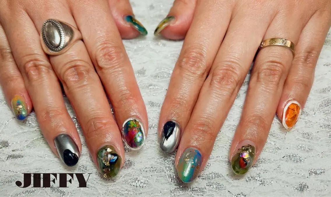 ネイル ニュアンスネイル JIFFY nailstudioのネイルデザイン