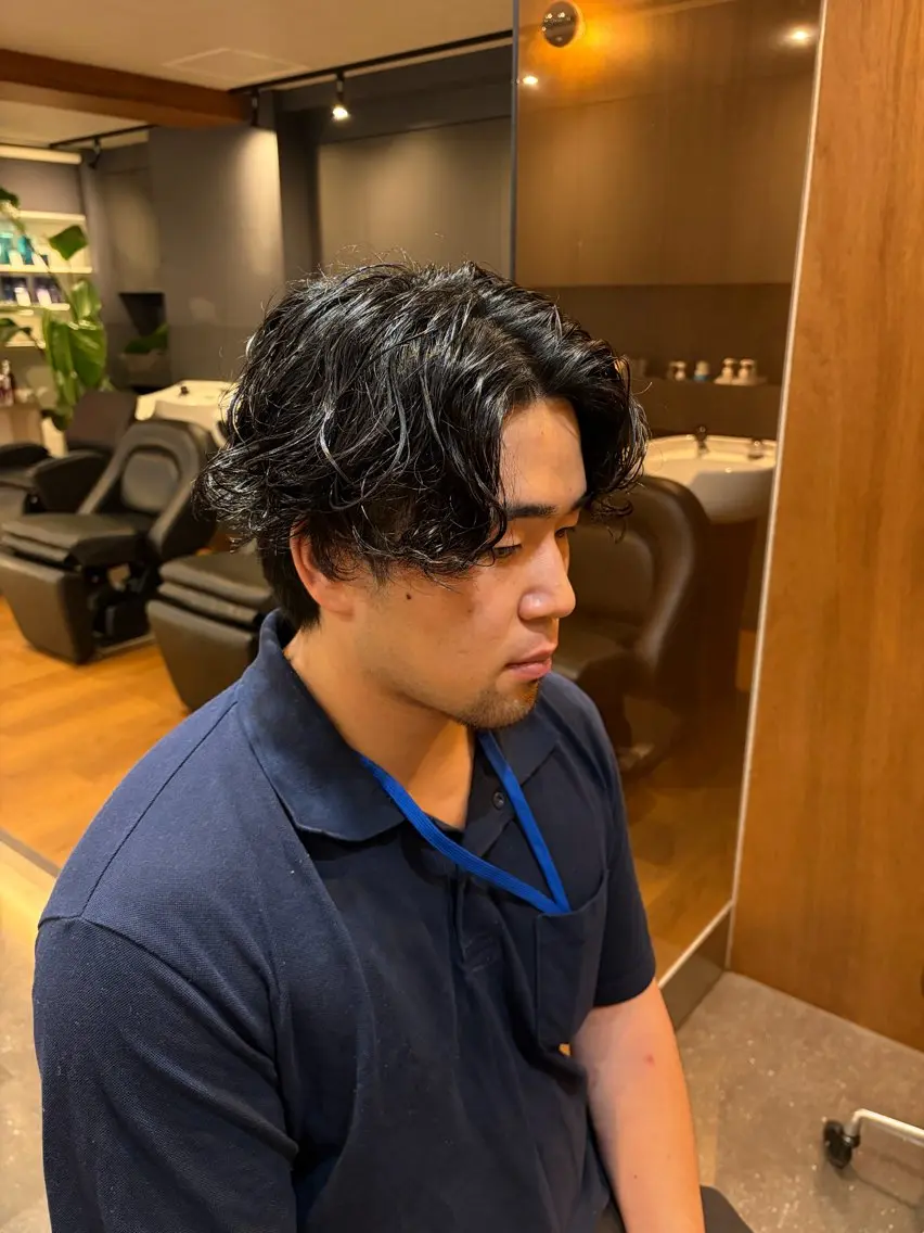 パーマ メンズ メンズパーマ パーマ fifth elima.yuanのヘアスタイル