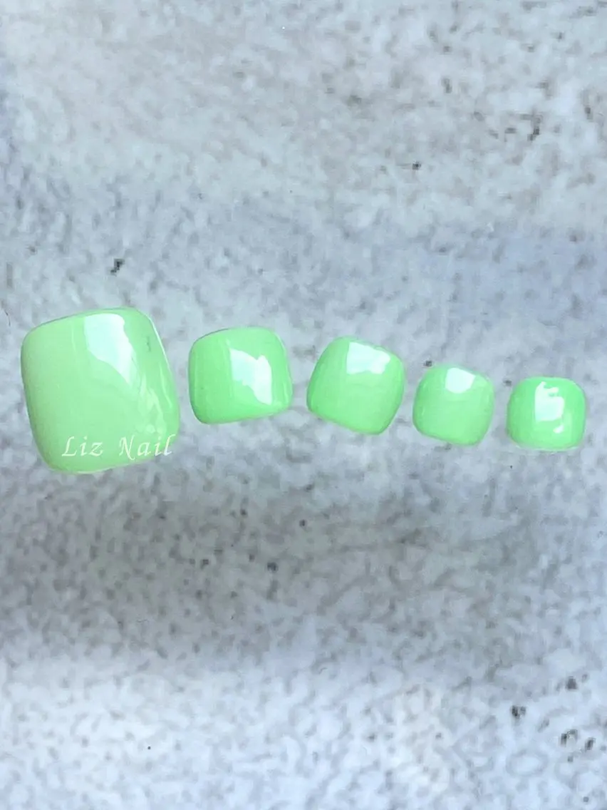 【フット】ワンカラー（オフなし）の写真