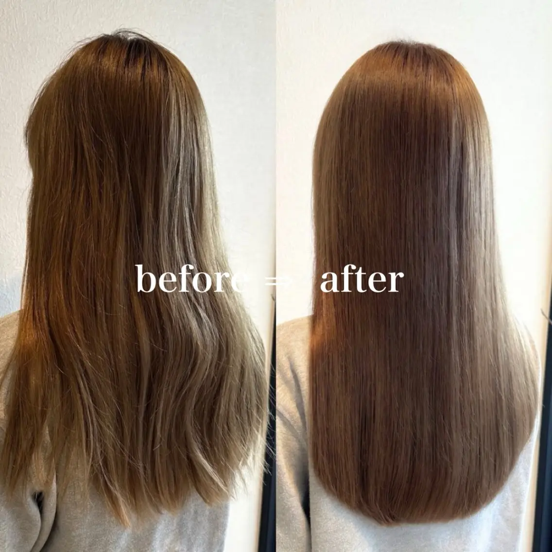 カットカラー髪質改善ヘアエステの写真