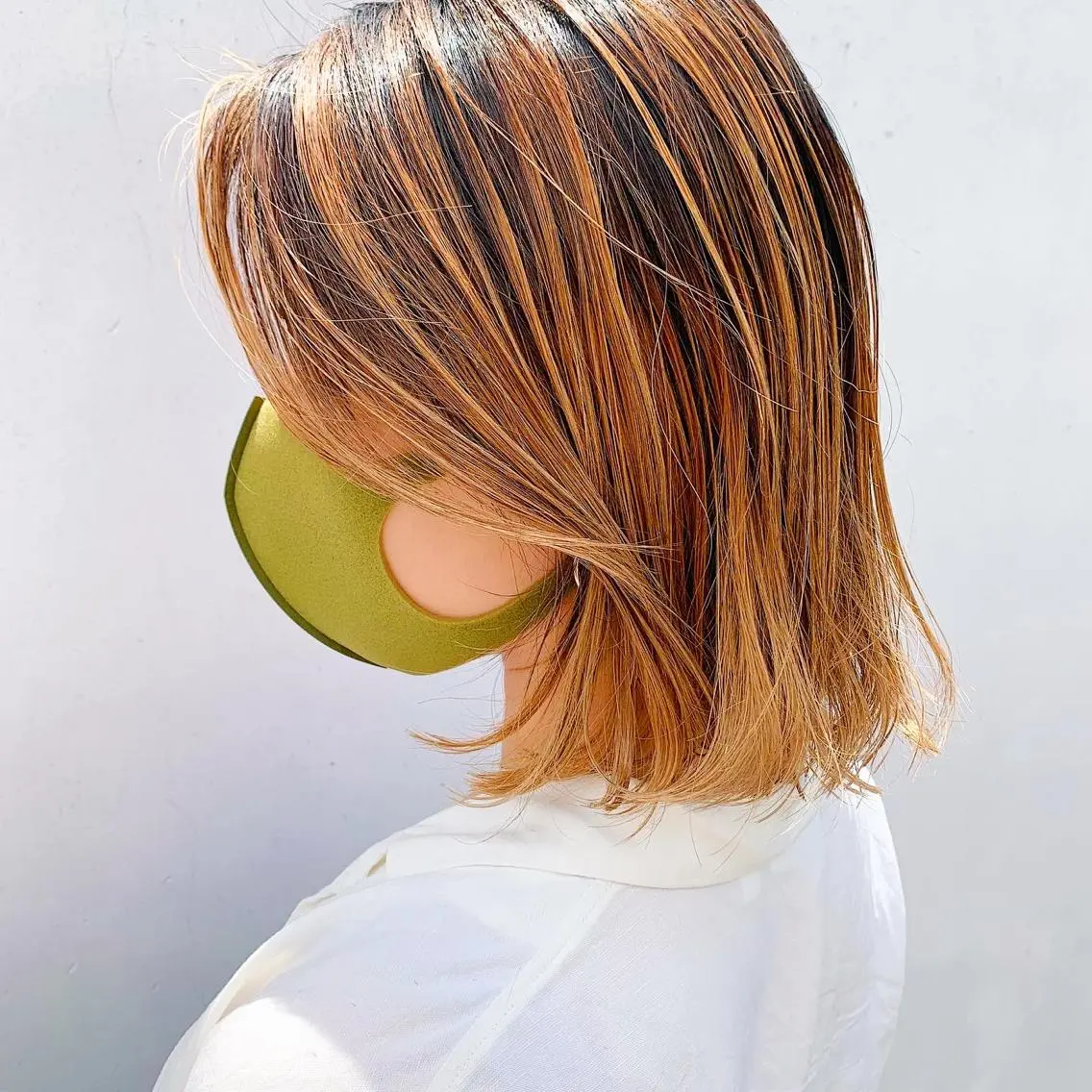 ショート カラー 中川 竜誠のヘアスタイル