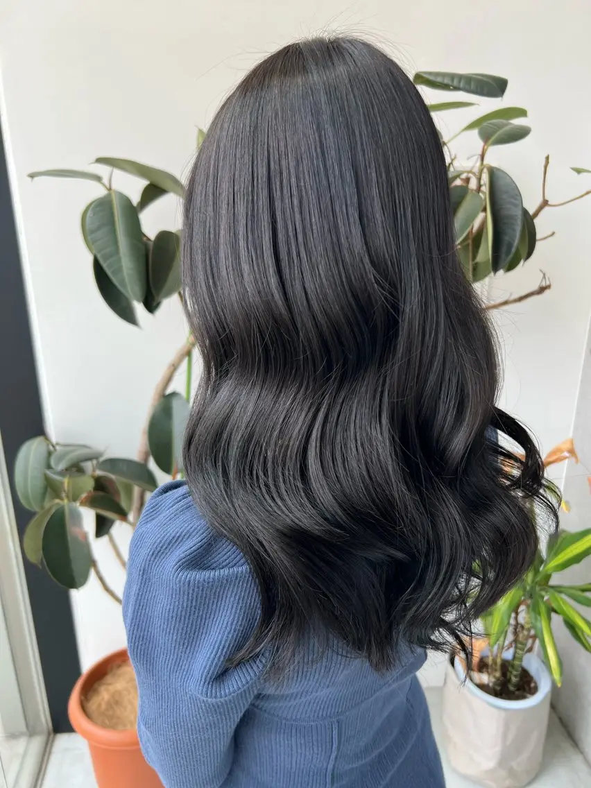セミロング カラー パーマ ヘアアレンジ メンズ キッズ カット ヘアカラー トリートメント ヘアセット 丁寧なカウンセリング 🌿Chiemi🌿のヘアスタイル