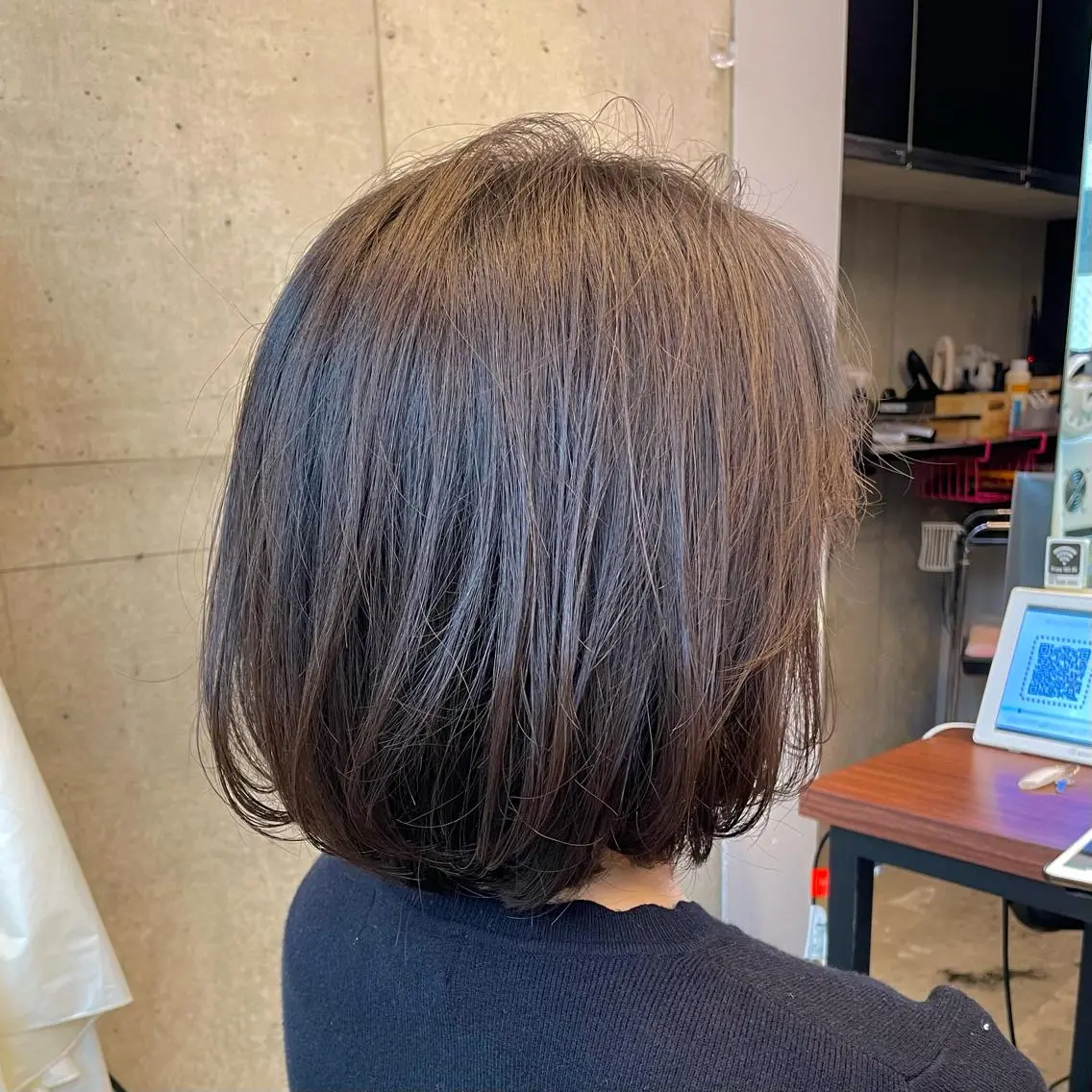 ショート カラー 西大島美容師 渡部仁太のヘアスタイル