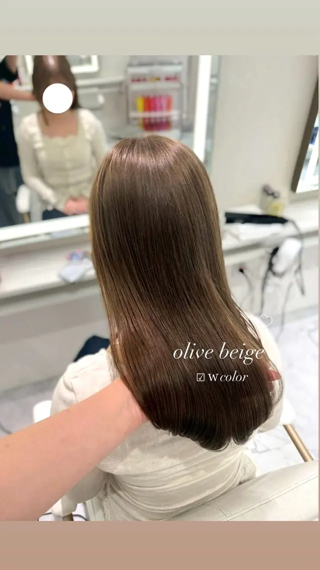 ロング ヘアカラー ParveMix🫧 宮﨑 梨里のヘアスタイル