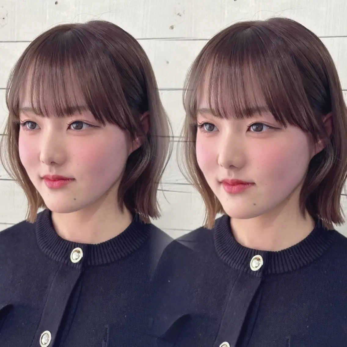 ミディアム カットモデル募集中 しおりのヘアスタイル