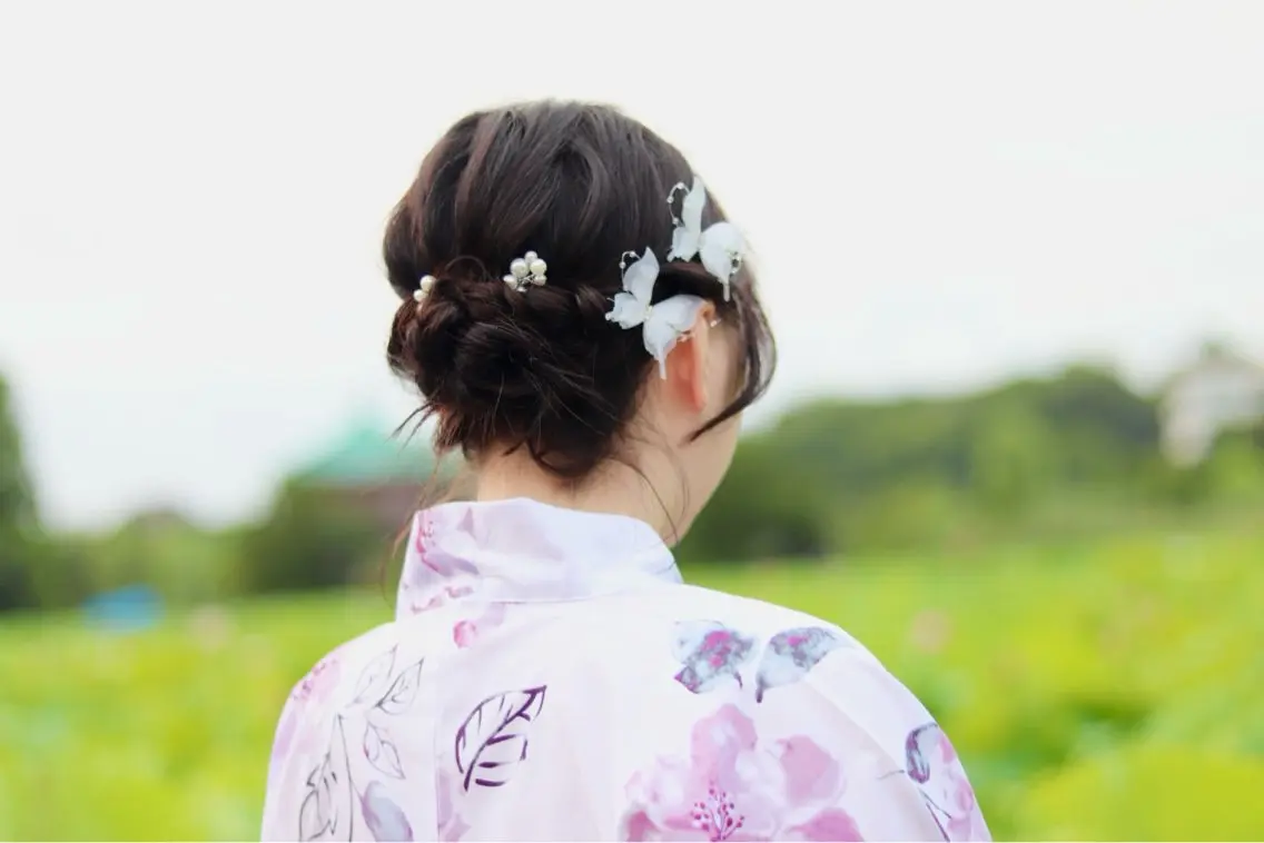 ショート ボブ 岡田 七海のヘアスタイル