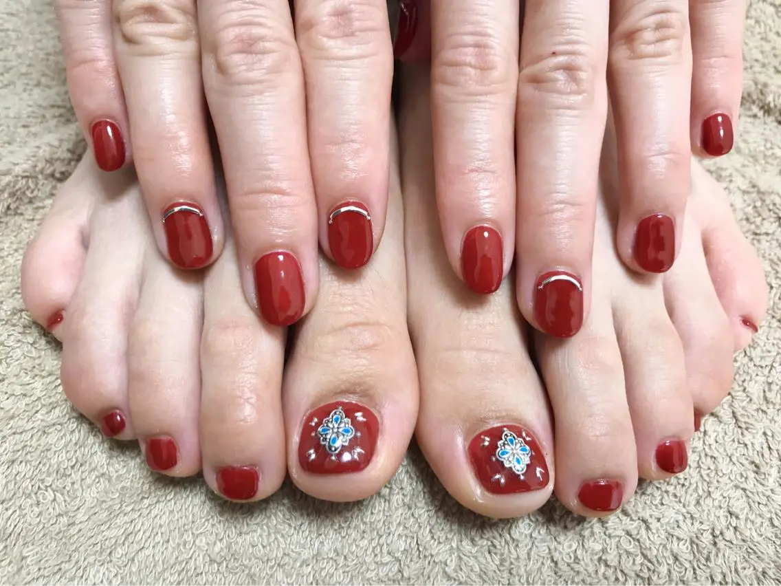 ネイル nail salon en familleのネイルデザイン