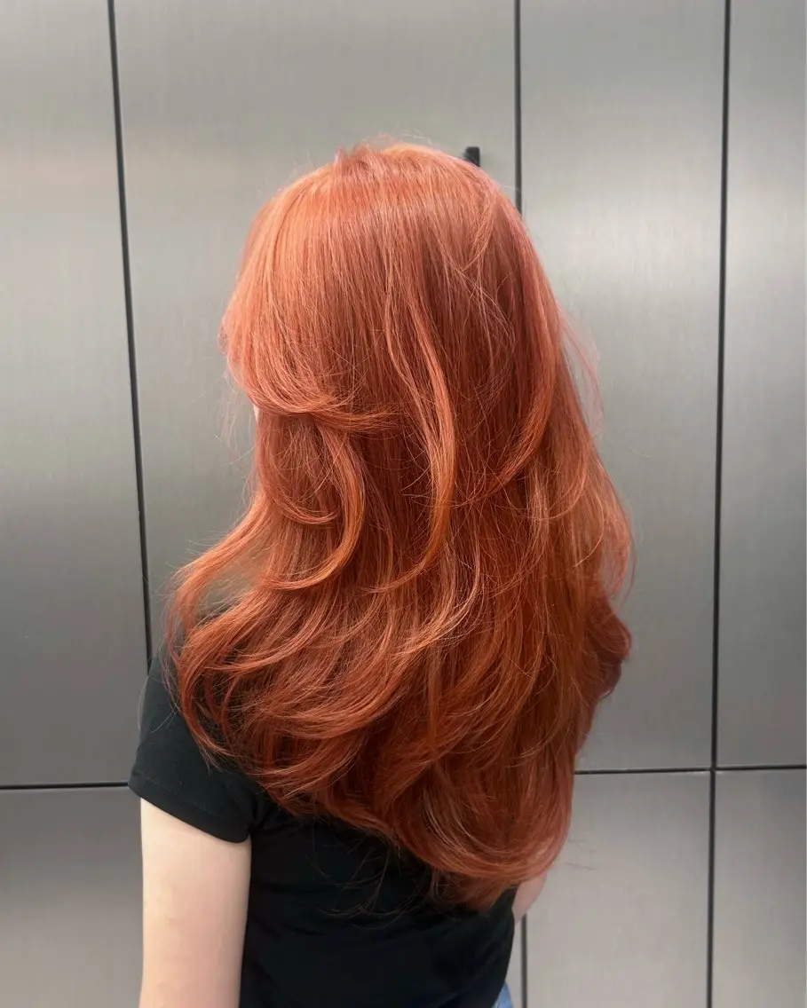 ロング レイヤーカット カット ヘアカラー トリートメント 大人レイヤー/艶美髪 🇺🇸TOMONAのヘアスタイル