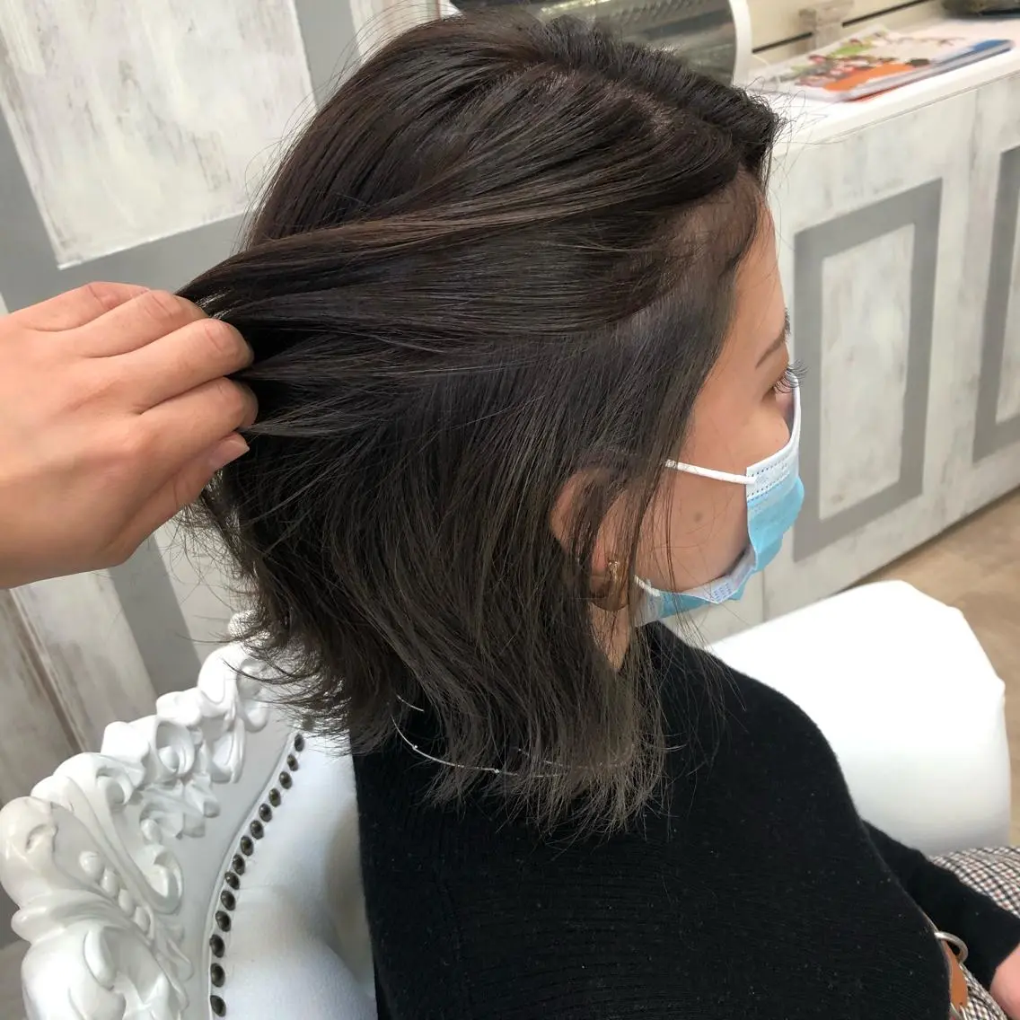 ミディアム GOSSIP信国 瑞絵のヘアスタイル