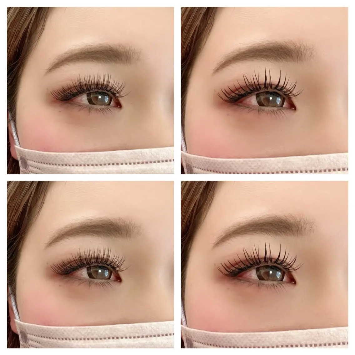 マツエク・マツパ 付け放題 フラットラッシュ Like me*** eyelashのマツエク・マツパデザイン