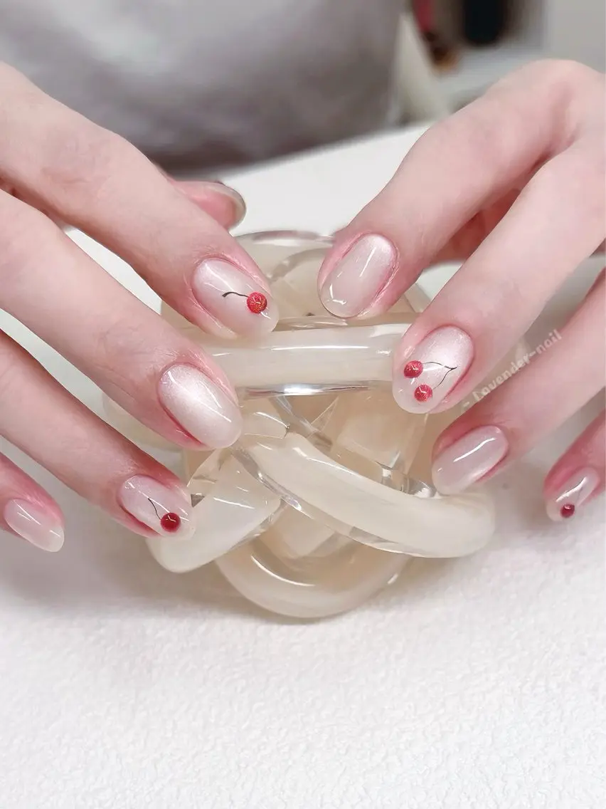 ネイル ハンドネイル Lavender nail·中島公園のネイルデザイン