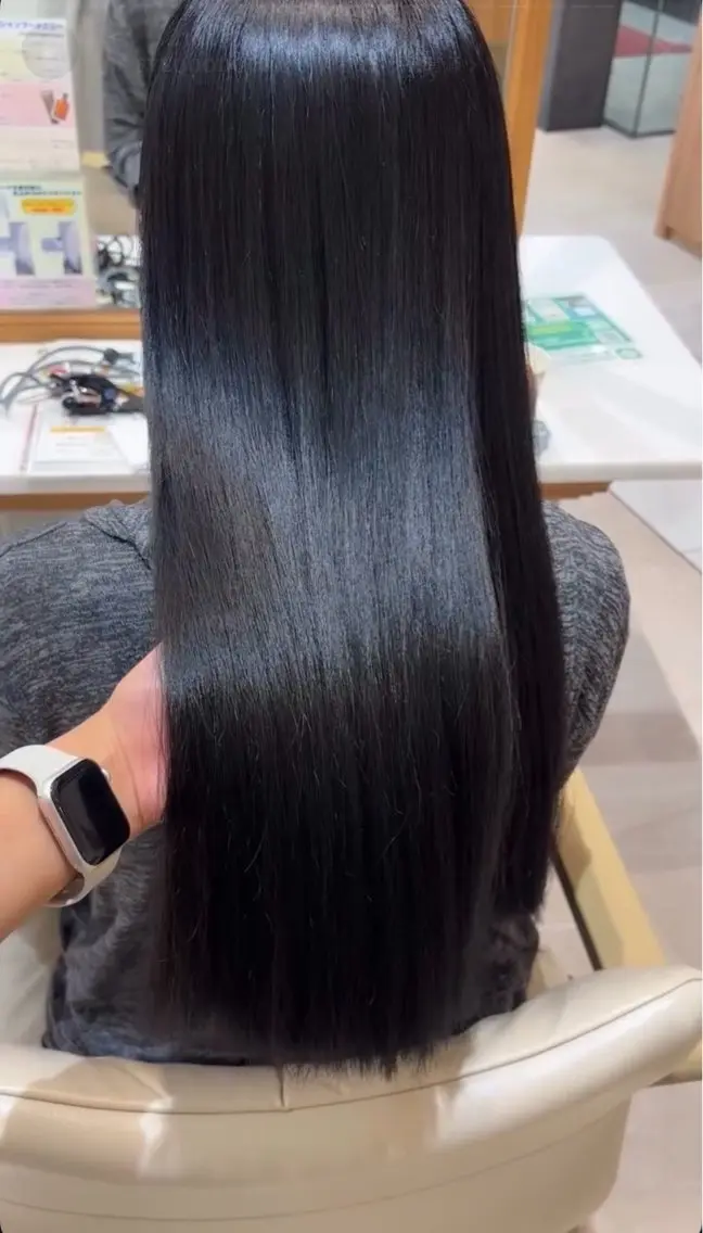 《🎀レディース限定🎀》シャンプー🫧➕3センチカット‪✂︎‬➕白髪染め🌈✨の写真