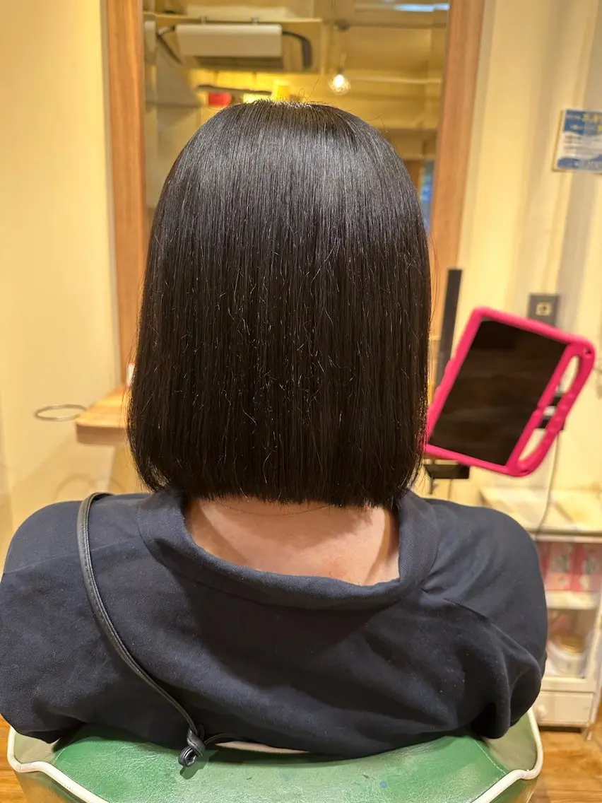 【カットモデル】【ボブ限定】の写真