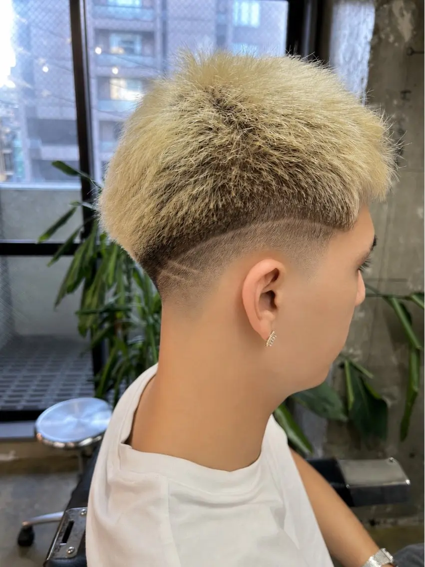 ショート パーマ職人⭐ KAZU/メンズのヘアスタイル