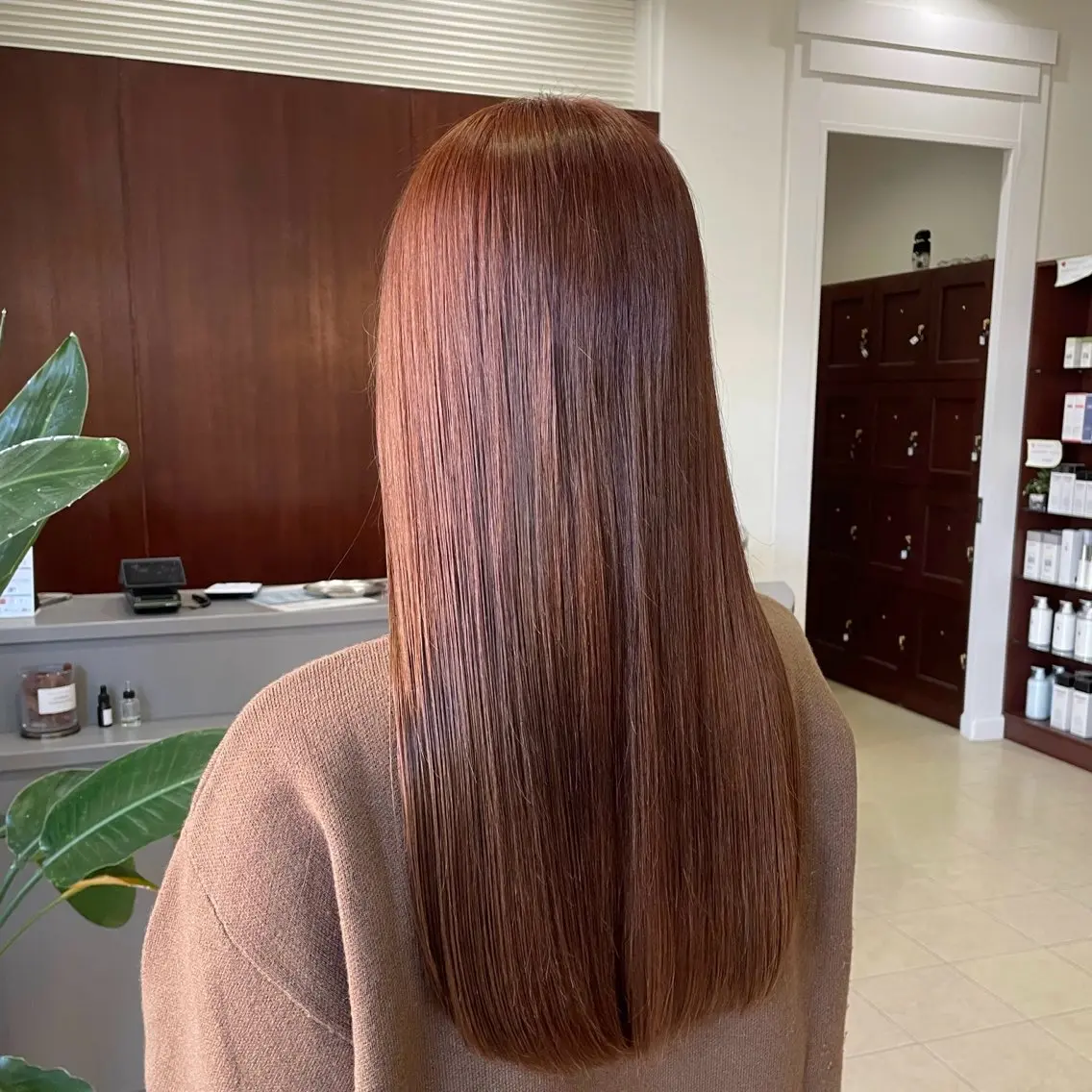 カラー オレンジ ヘアカラー arika【アリカ】 Ayuiのヘアスタイル