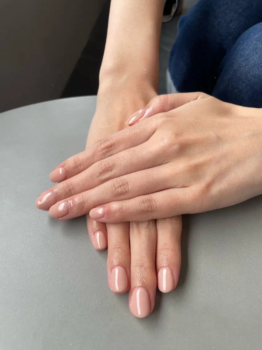 ネイル シンプルネイル ハンドネイル eyelash& nailsalonMのネイルデザイン