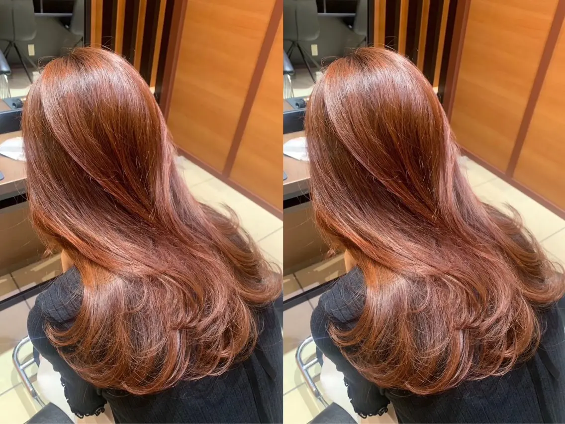 カラー カット ヘアカラー トリートメント JUNA💜 /縮毛 矯正/艶髪/髪質改善のヘアスタイル