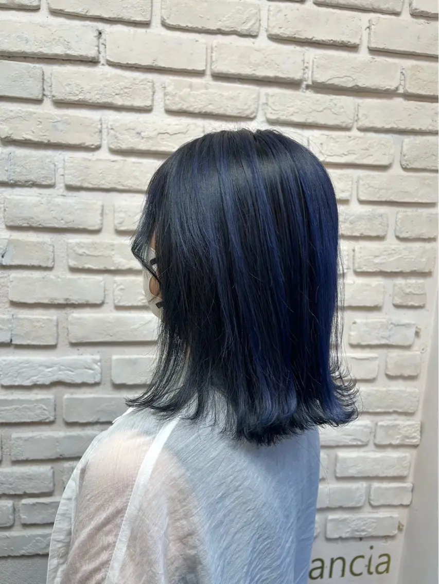 ミディアム ハイライト 💖ブリーチカラー mahiro💖のヘアスタイル