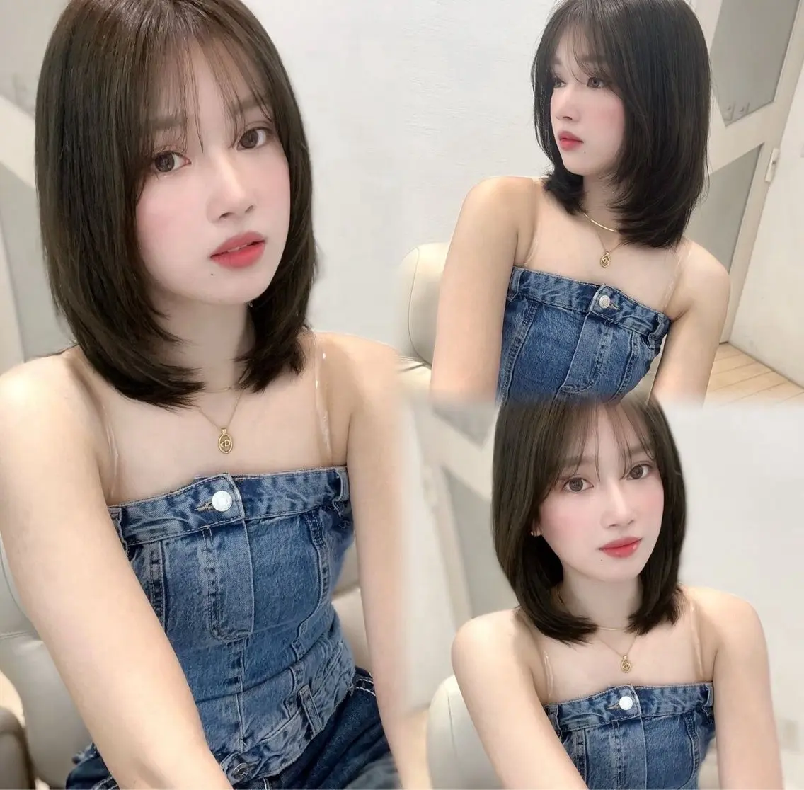 ミディアム 林 唯翔のヘアスタイル