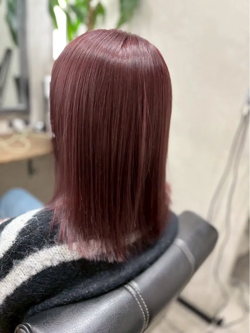ミディアム ヘアカラー トリートメント 白鳥 正孝のヘアスタイル