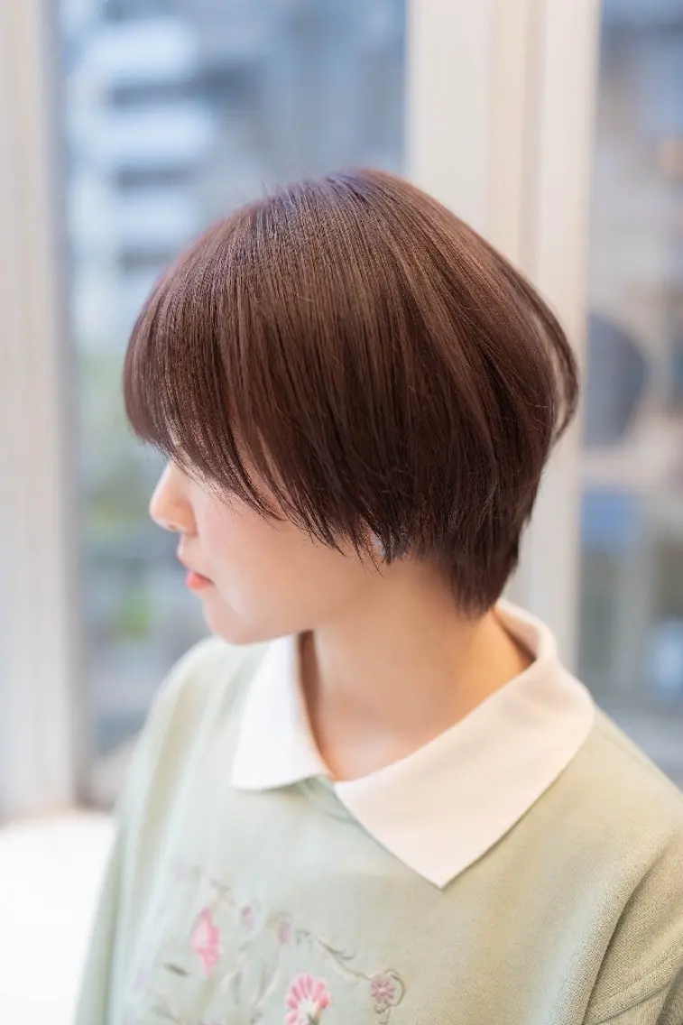 ショート カラー カット ヘアカラー ヘッドスパ Lazo/ 原弥和子のヘアスタイル