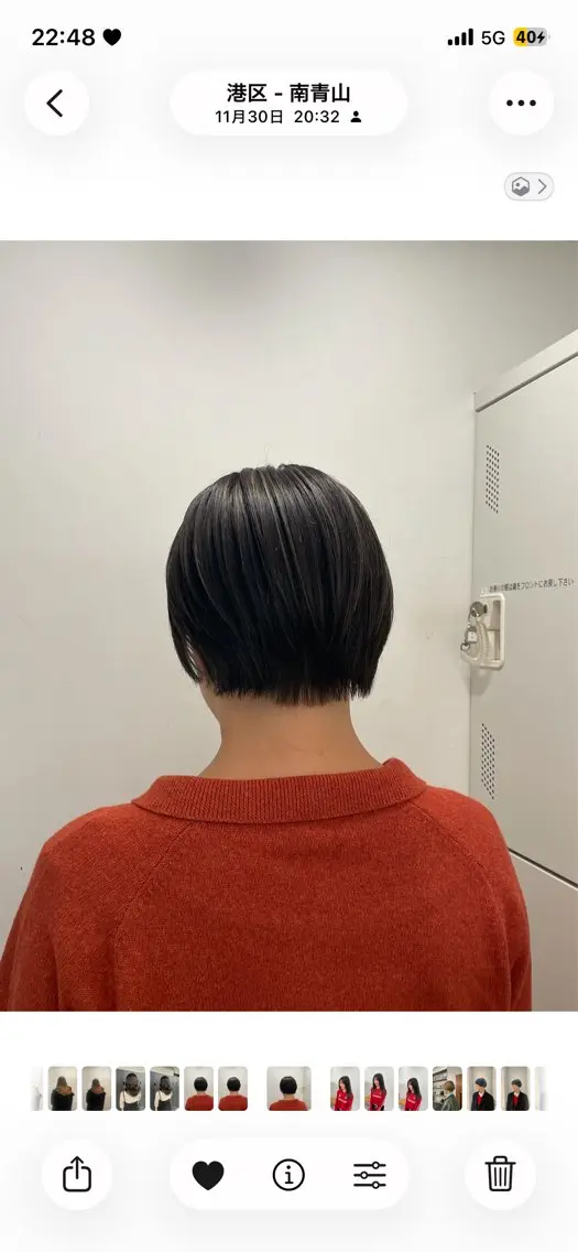 ショート ヘアカラー 🎨透明感カラー/ ハイライト/近藤怜那のヘアスタイル